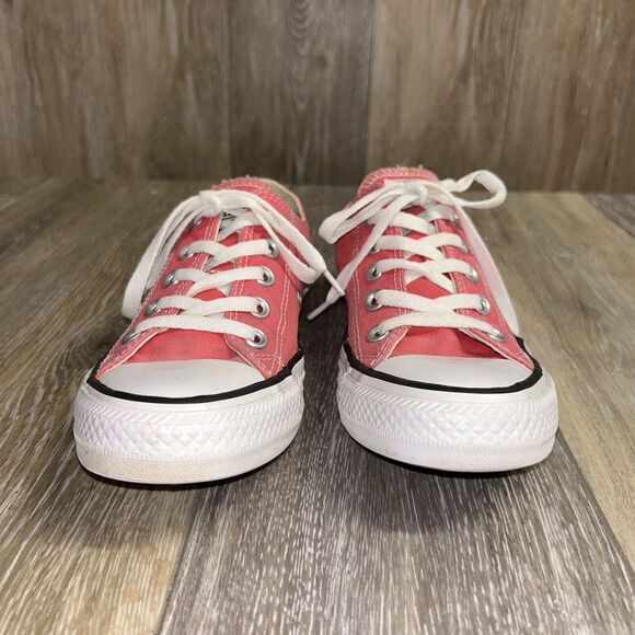 Converse All Star Low Pink White Sneaker Shoes US Size Womens 6 / Mens 4 - Picture 3 of 12